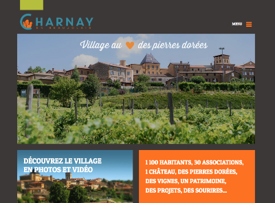 La mairie de Charnay en Beaujolais a son site web !
